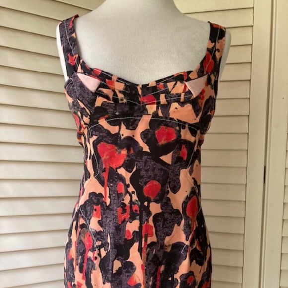 Zac Posen Silk Knee Length Dress - Picture 2 of 13